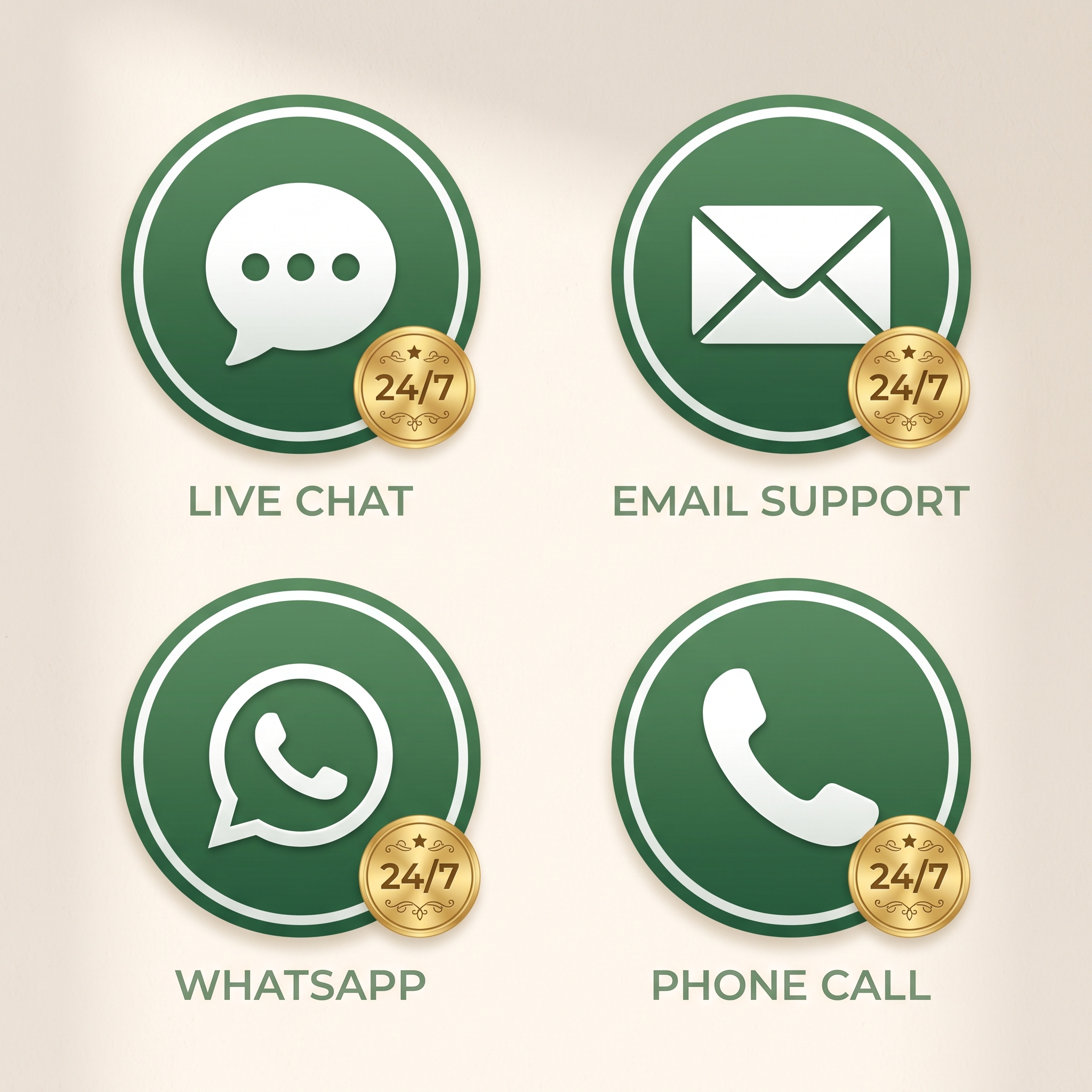 24/7 customer support