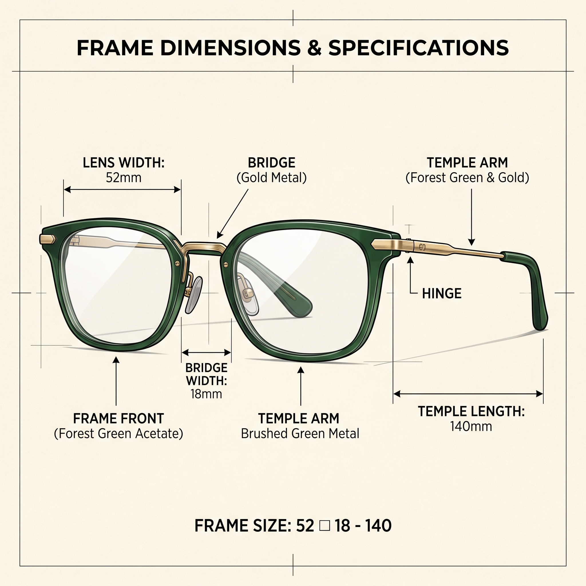 Frame measurements meaning
