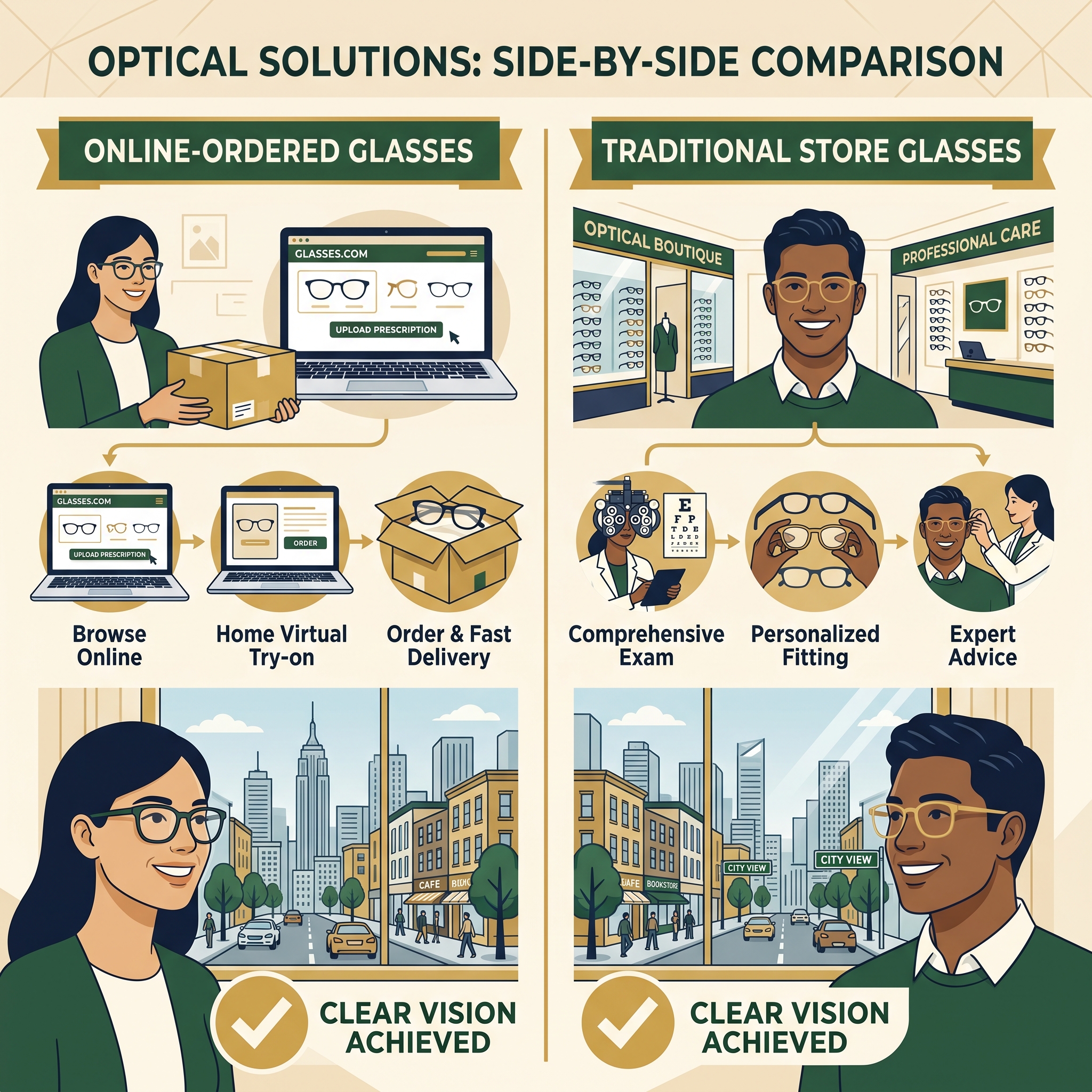 Online prescription glasses accuracy