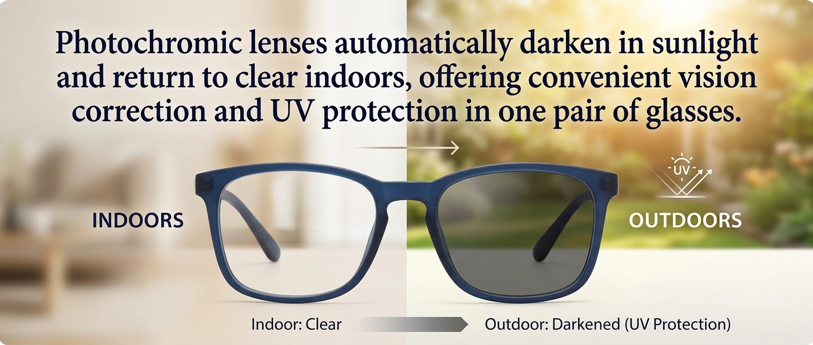 Photochromic lenses