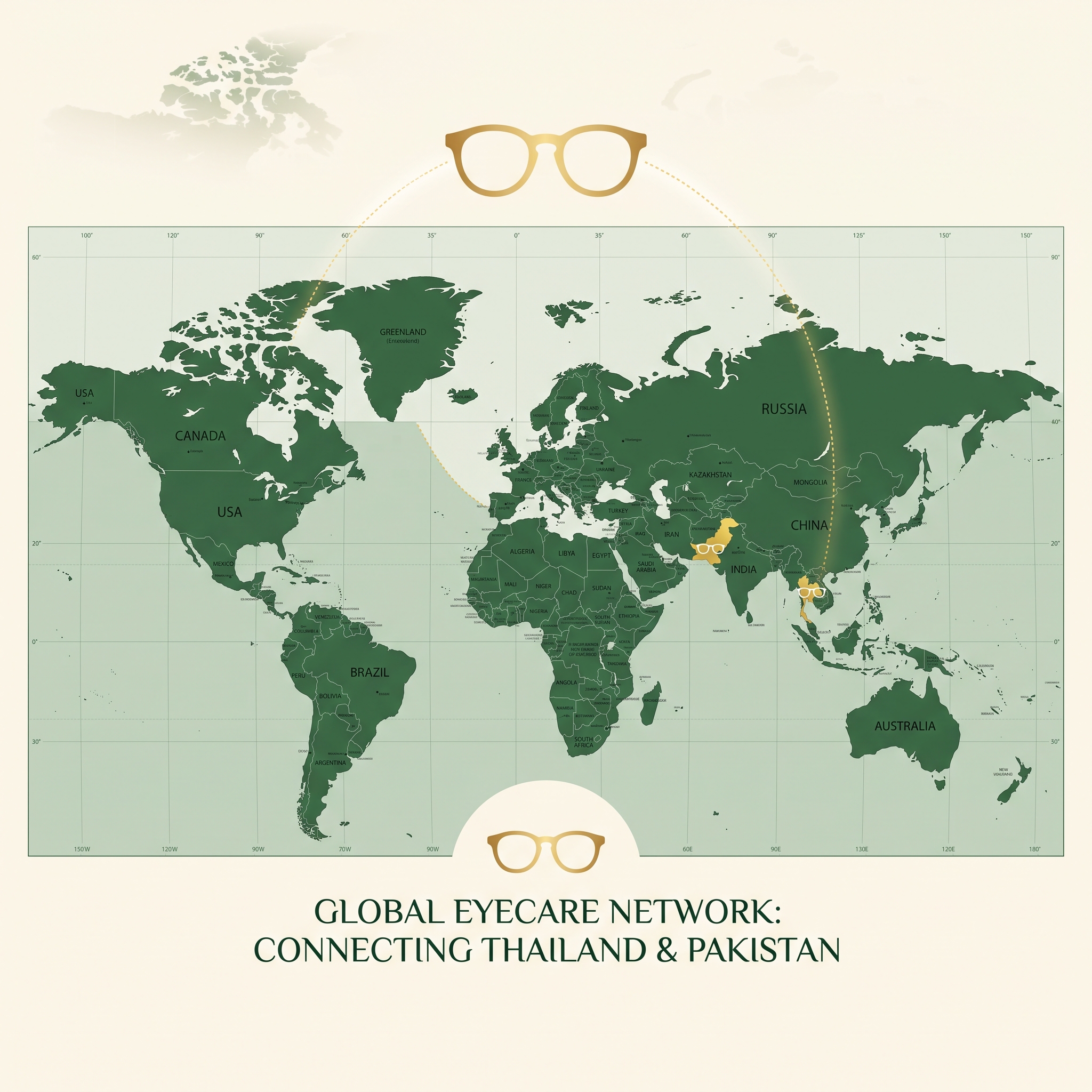 Production facilities in Thailand and Pakistan